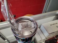 Load image into Gallery viewer, HKS Confetti Style Oil Filter Tumbler ( metal straw and brush included )