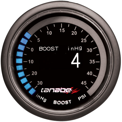 TANABE REVEL VLS BOOST GAUGE, 52MM