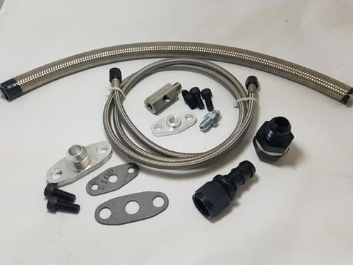 Turbo Feed and Oil Return for RCautoworks Turbo