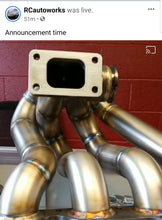 Load image into Gallery viewer, RCautoworks B series top mount manifold