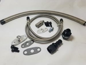 Oil Feed and Return Line Kit (eBay type kits Honda/Acura)