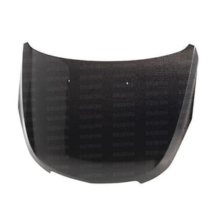 Seibon 06-08 Honda Civic 4 Door JDM / Acura CSX (FD1/2/3/5) OEM Carbon Fiber Hood