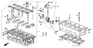 Gasket, Cylinder Head (Nippon Leakless) - Acura GSR B18c1