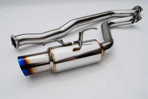 Invidia N1 Single Catback Exhaust w/Titanium Tip 15+ WRX/STi