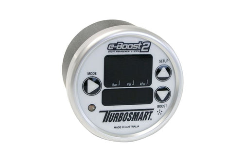 Turbosmart EBoost2 60mm Boost Controller (White/Silver)