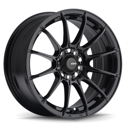 Konig Dial In 15x9 4x100 ET35 Gloss Black