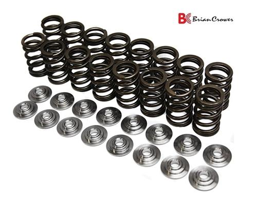 Brian Crower Honda L15B Turbo Single Spring Valvetrain Steel Retainer & Keeper Kit