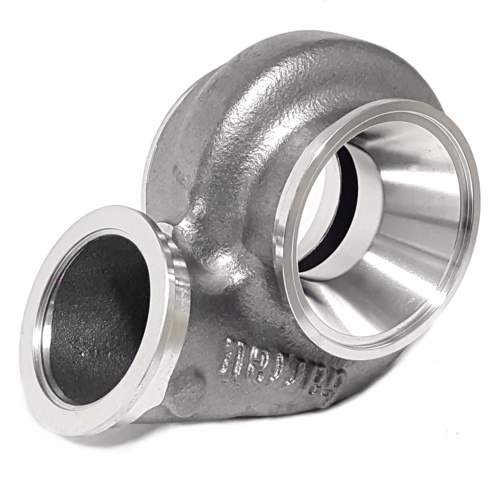 Garrett Turbine Housing, G25-EXT W/G Standard Rotation, .72 A/R w/ Vband Entry/Exit