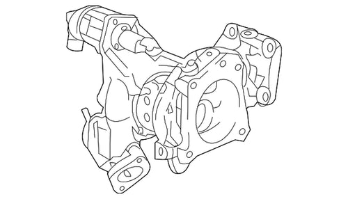 Genuine Honda 2017-2021 Civic Type-R FK8 Turbocharger Assembly