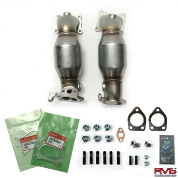 RV6™ GEN 2 HFPCs™ (High Flow Precats)/Downpipe Kit for 13+ RDX