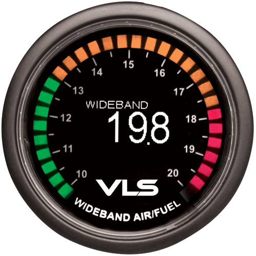 Revel VLS 52mm 10.0:1-20.0:1 AFR Digital OLED Wideband Air/Fuel Ratio Gauge